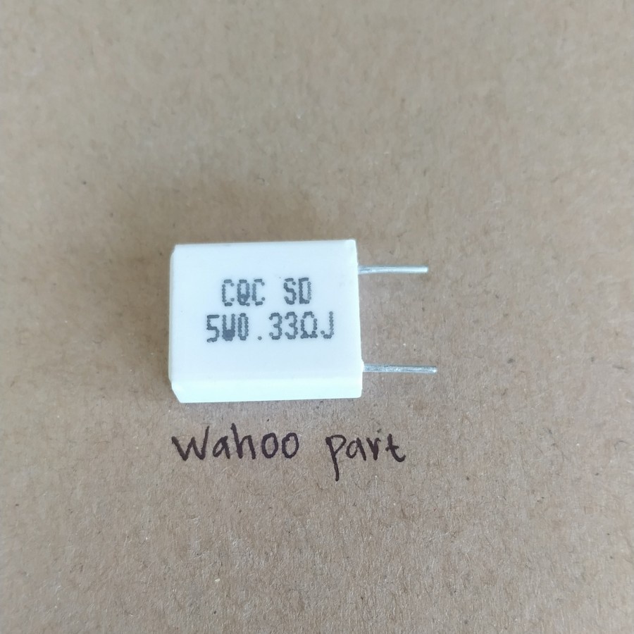 RESISTOR NOBEL 0,33 OHM TAIWAN 5 WATT