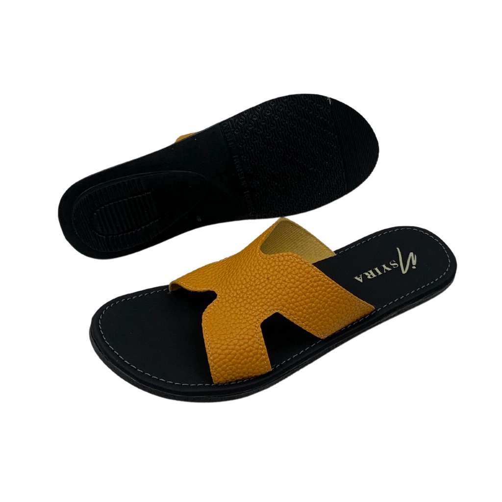 Insyira - Sandal Wanita Leoni / Sandal Wanita Papirut Non Slip / Sandal Papirut Slop H