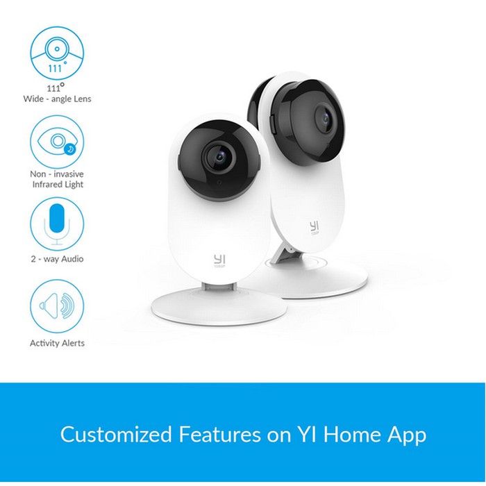 Yi Home 1080p Xiaoyi Smart IP Camera CCTV International - Garansi