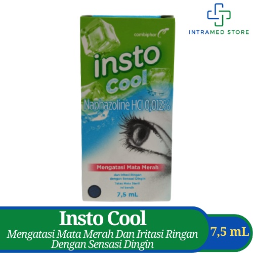Insto Cool Botol isi 7,5 ml - Obat Tetes Mata