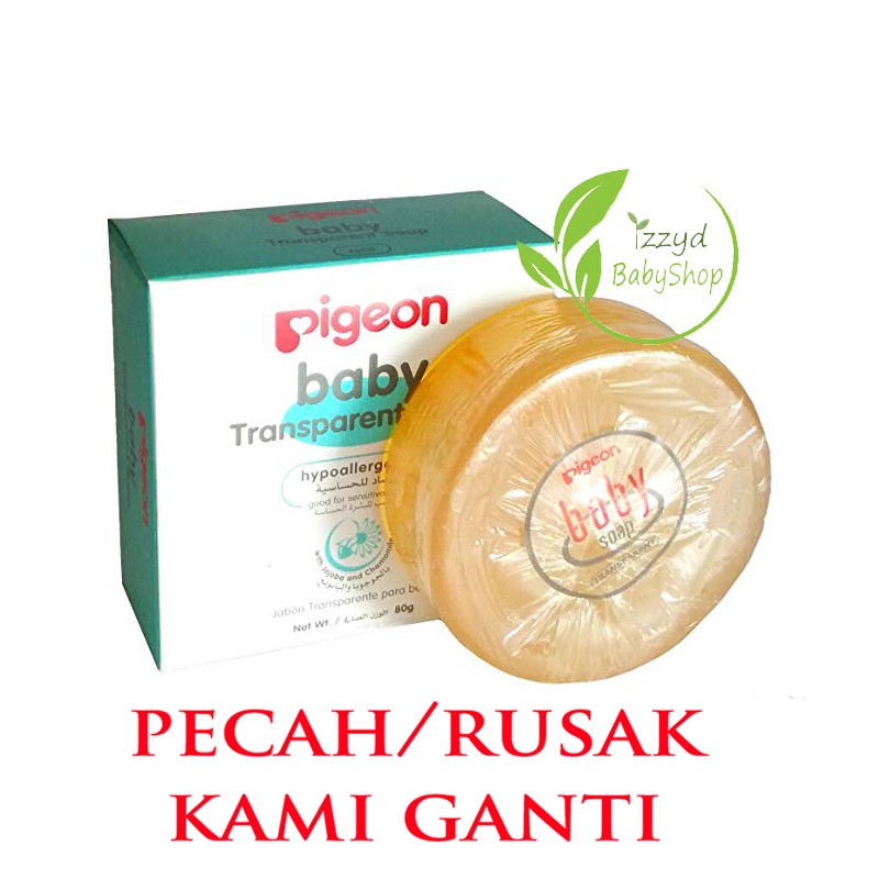 PIGEON Baby wash chamomile 200ml, shampoo, cologne, liquid soap, oil with telon, Transparent Soap chamomile 80Gr - Paraben Free sabun bayi transparant