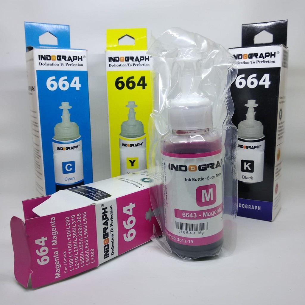 Tinta Epson 664/Tinta Epson/Tinta Epson L seris/Tinta/Tinta Printer/Tinta Epson Indograph For Pinter L100 L110 L120 L200 L210 L220 L310 L360 L550