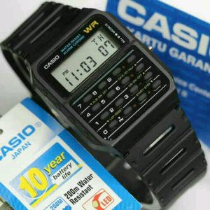 Jual jam tangan casio kalkulator original CA 53 W Diskon