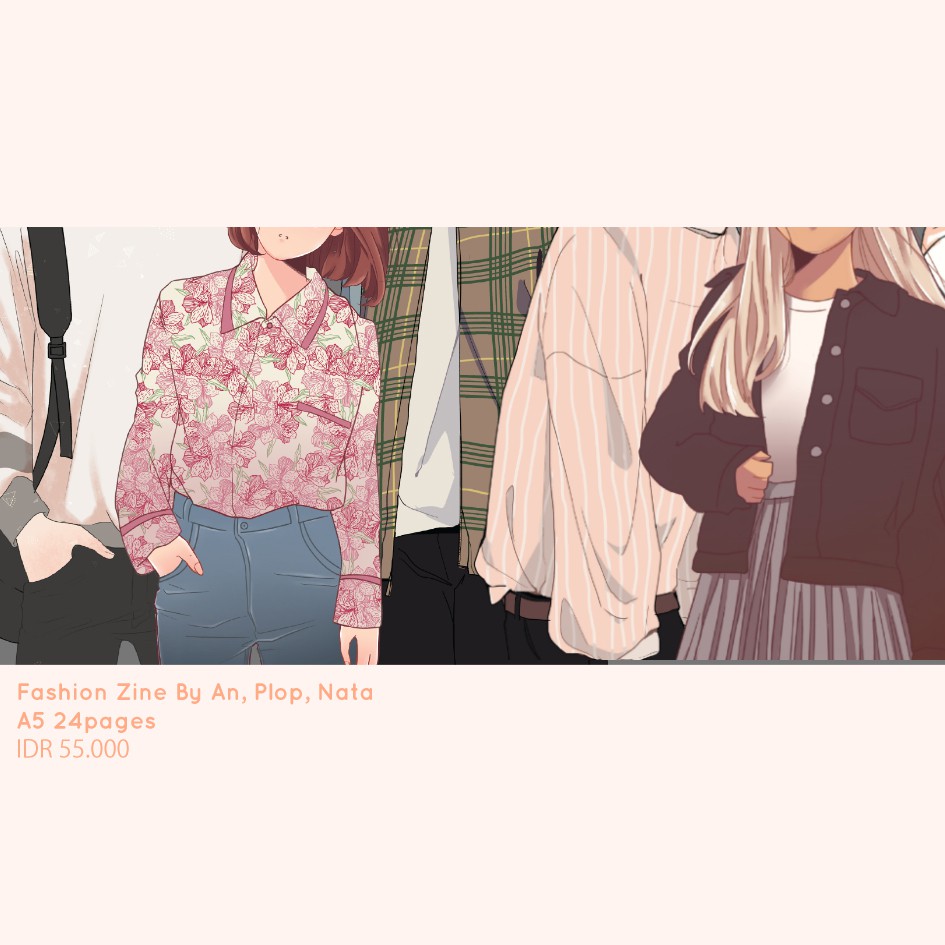 Artbook Fashion Zine by @skryuan @itsnata_s & @plowplo