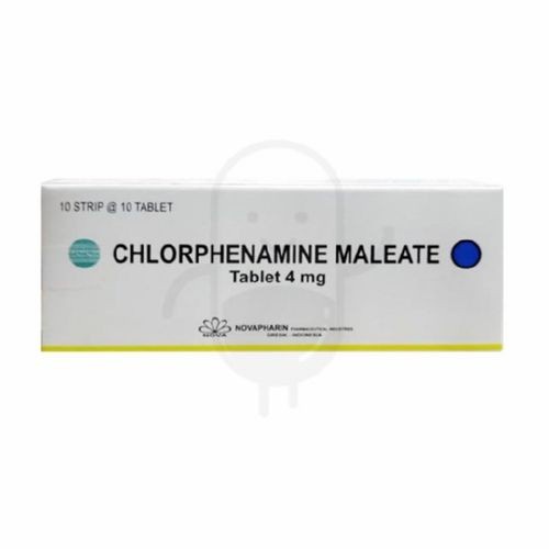 Chlorpheniramine Maleate 4 mg