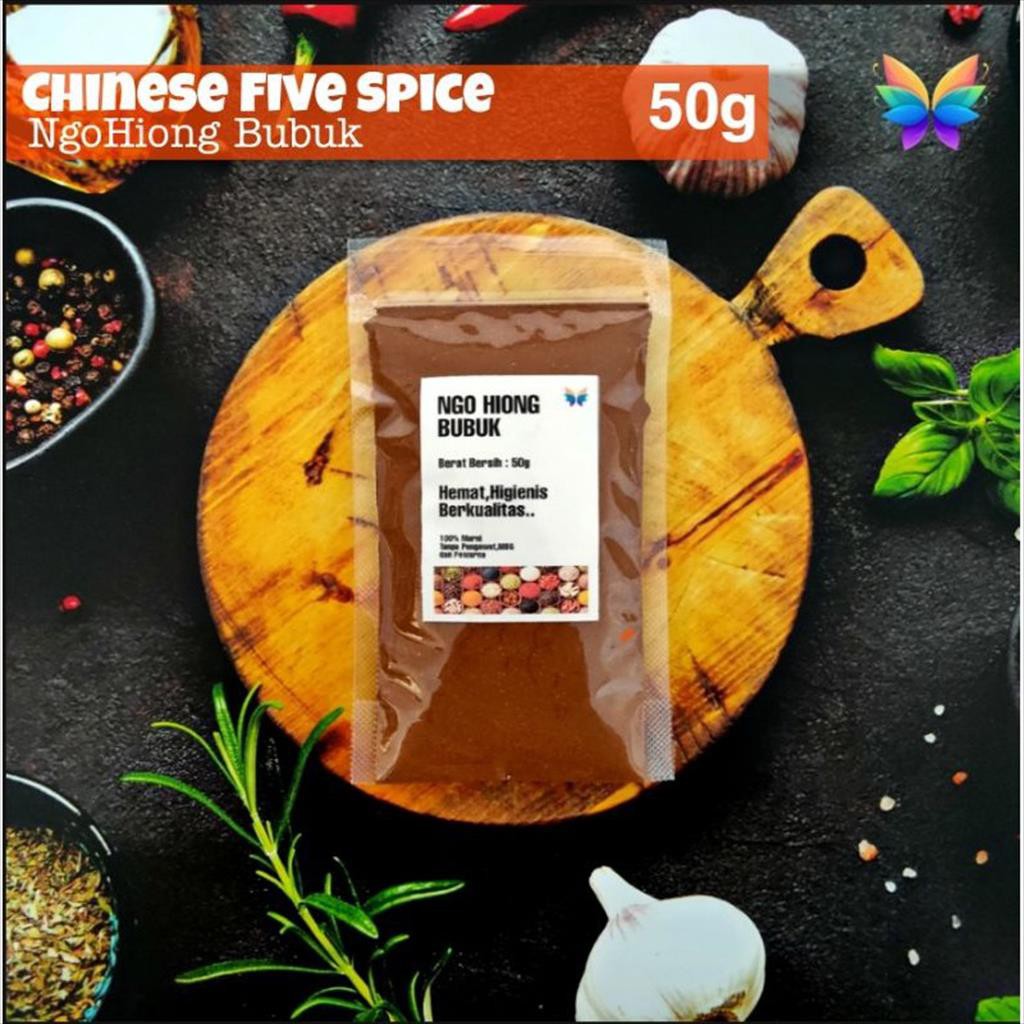 

Bumbu Rempah BUBUK NGOHIONG / Chinese Five Spice 50g ✓PREMIUM #WarnaWarniRempah