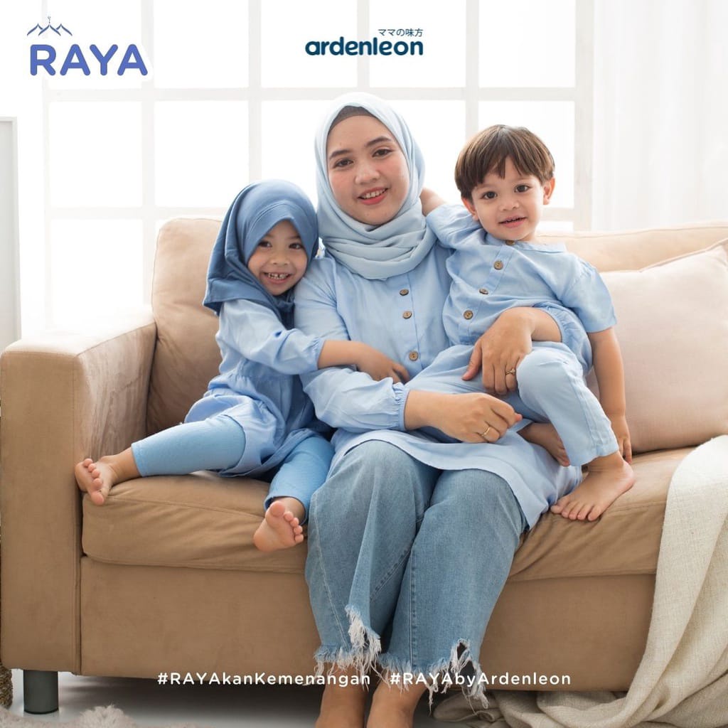 ARDENLEON RAYA DRESS SET (BAJU DRESS ANAK PEREMPUAN)