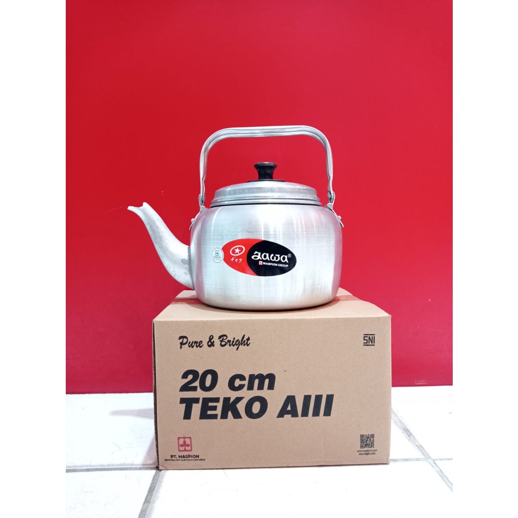 Maspion Teko Jawa 20cm AIII -T07 / Teko Aluminium Jawa