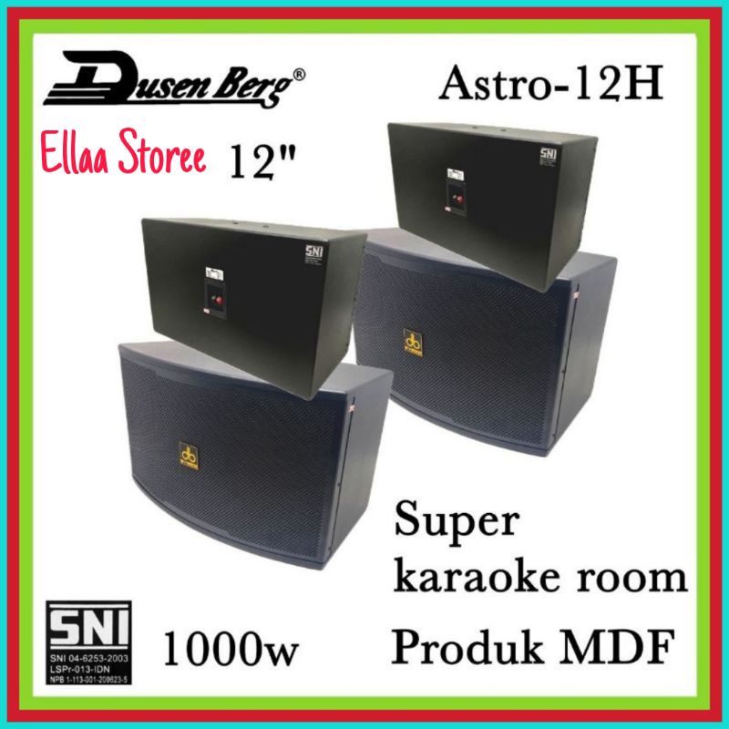 Speaker Pasif 12 Inch Astro 12 Super Speaker Karaoke Room-2 Unit DUSENBERG