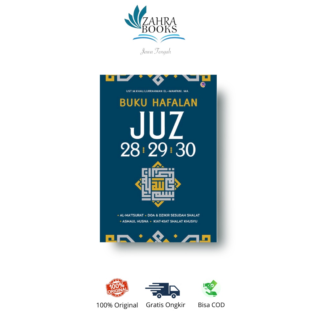 AG - BUKU HAFALAN JUZ 28, 29, 30