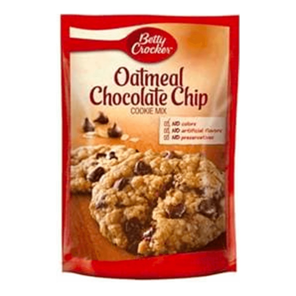 

Betty Crocker Oatmeal Chocolate Chip Cookie Mix-496g