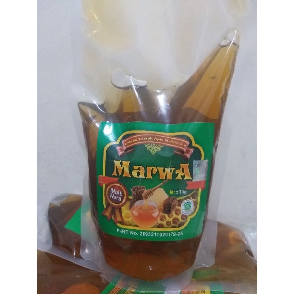 

Madu Marwa Multiflora kemasan Pouch 1Kg