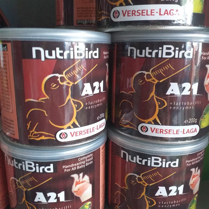 nutri bird a21pakan burung piyik lolohan burung falk lovebird kenari