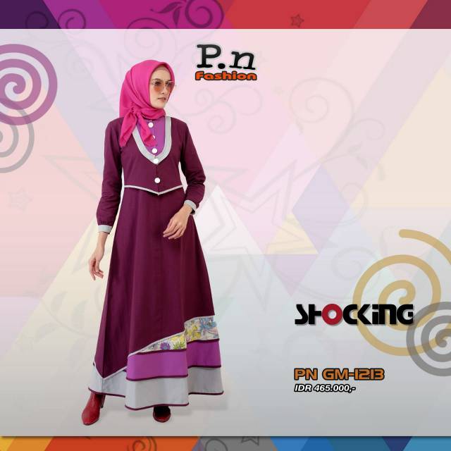 Gamis pn fashion pn gm 1213