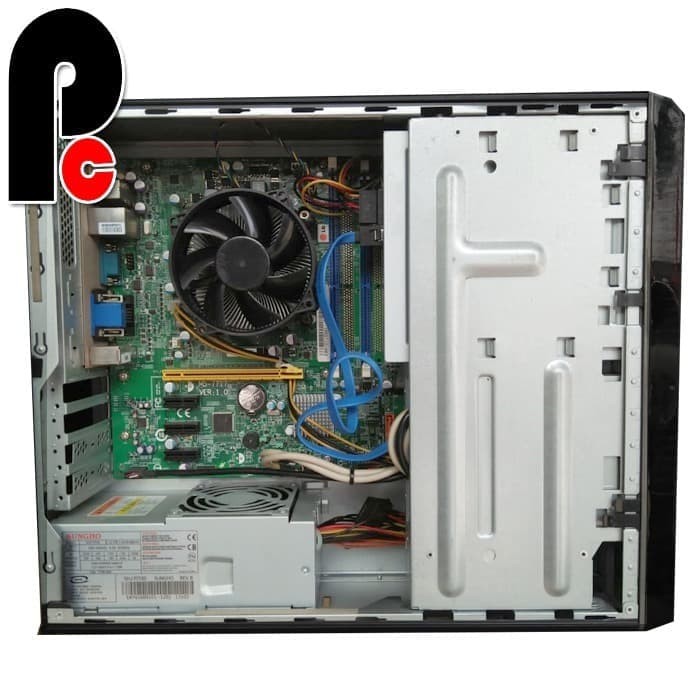 PC KOMPUTER BUILD UP LG SLIM I3 OFFICE/ SEKOLAH SIAP PAKAI