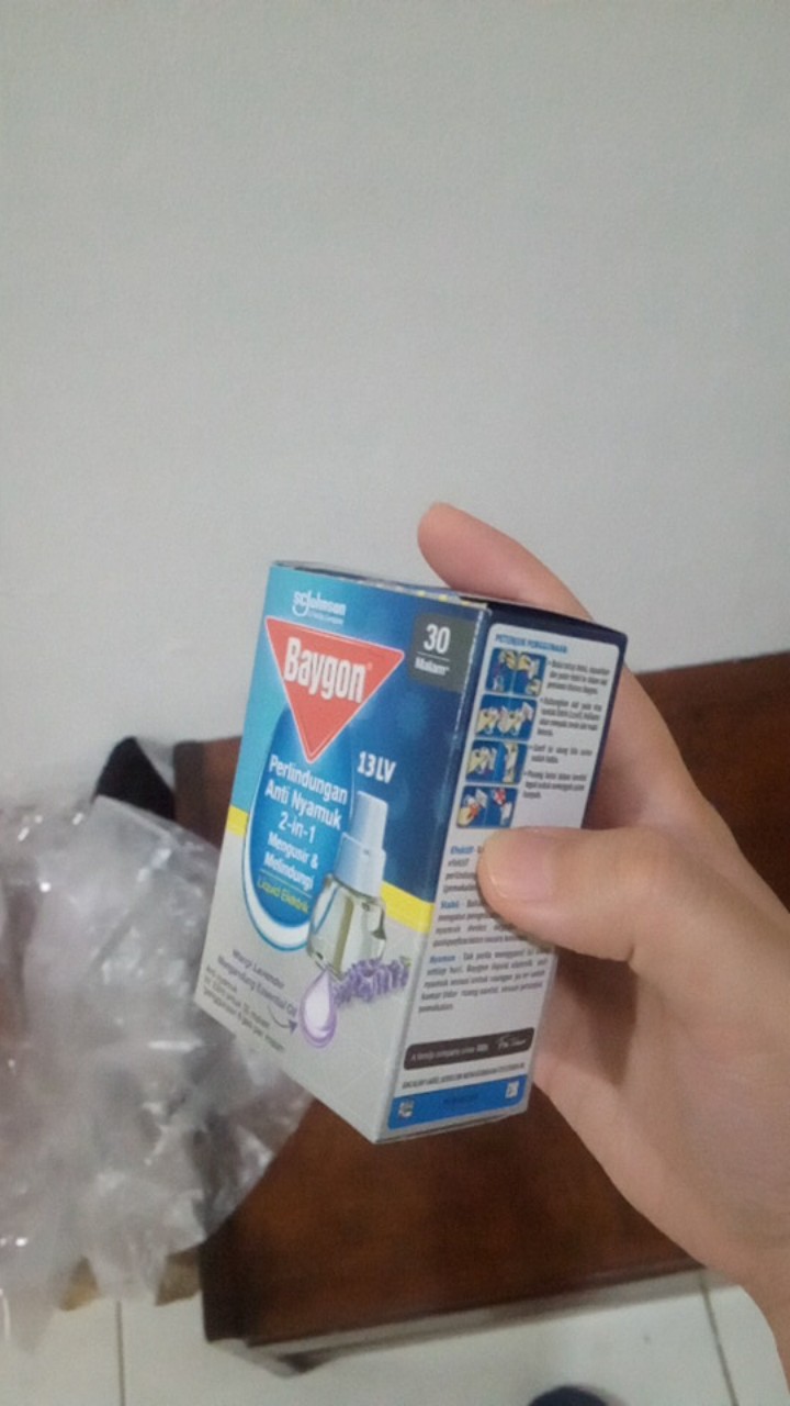 Baygon Liquid Electric Refill Lavender 22 Ml