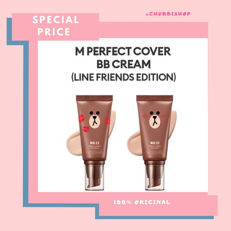 MISSHA  LINE FRIENDS Perfect Cover BB Cream
