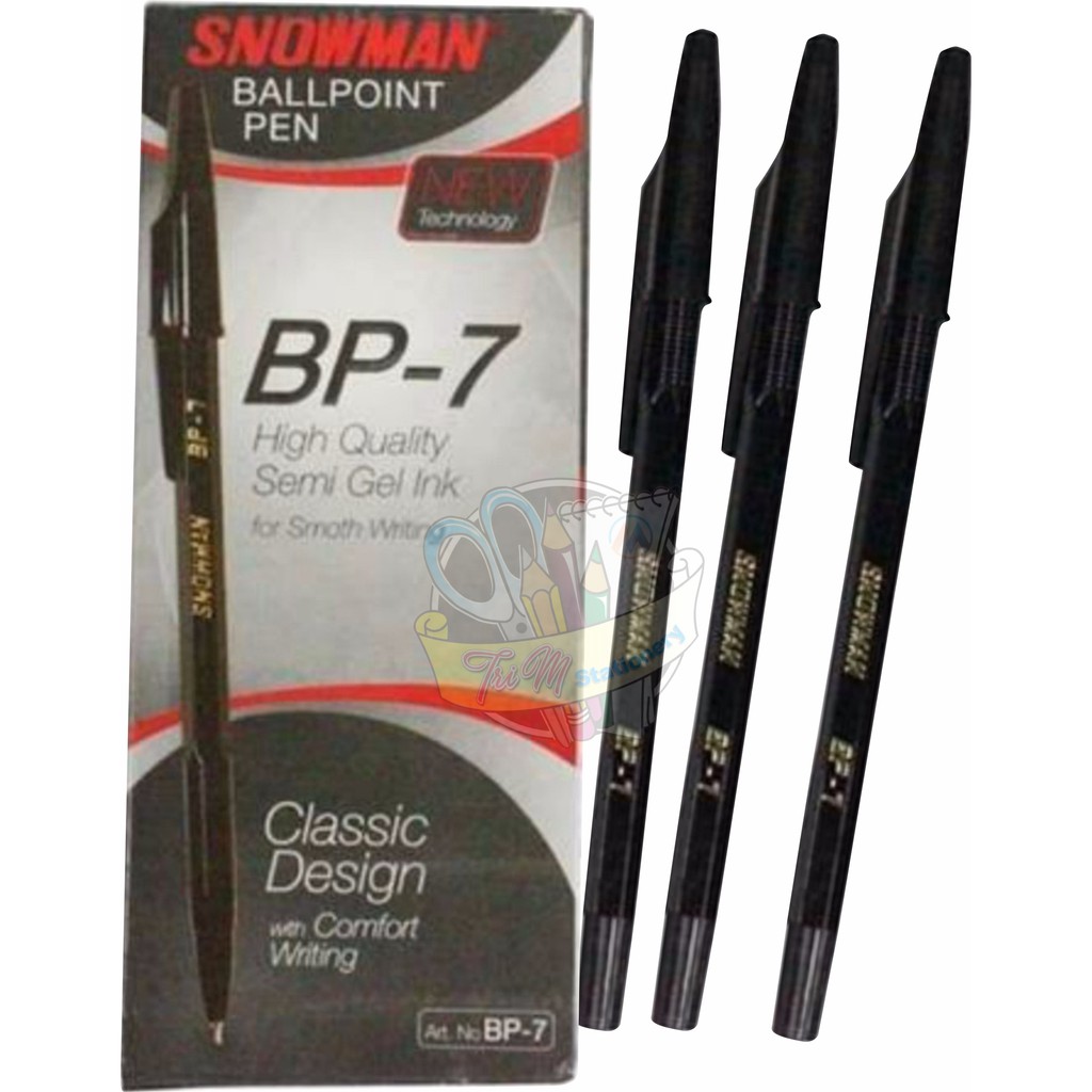 

PULPEN SNOWMAN BP-7 MURAH DAN BERKUALITAS