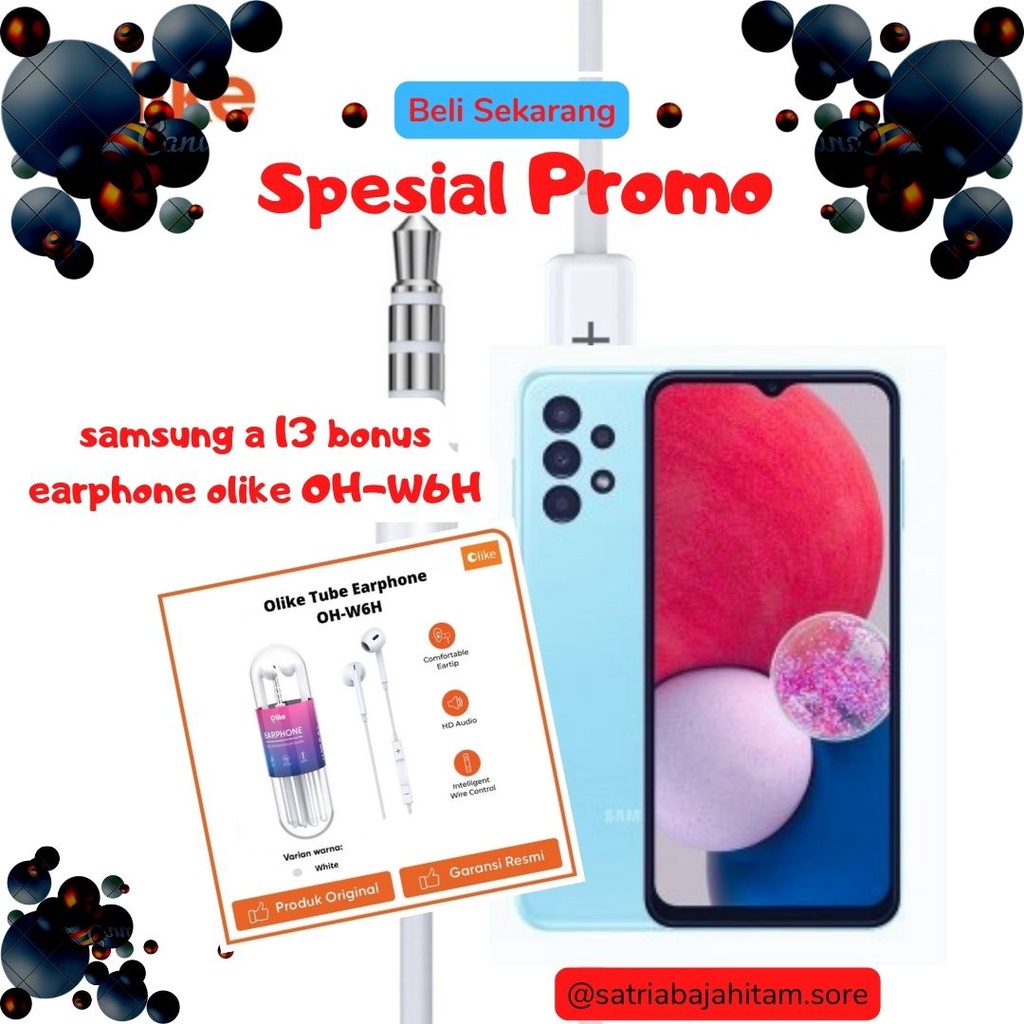 Samsung Galaxy A13 LTE  4/128 - 6/128GB- GARANSI RESMI-6
