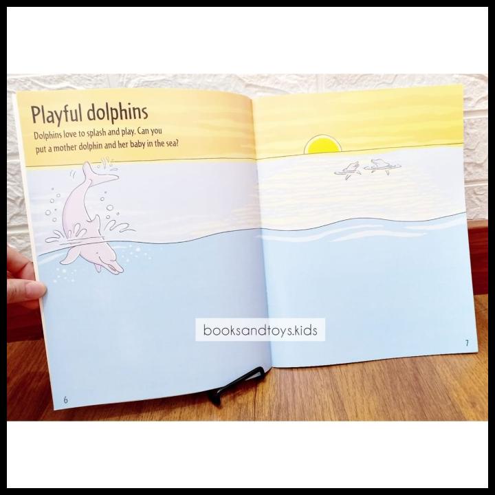 Jual Usborne First Sticker Book Under The Sea Usborne Sticker Book Shopee Indonesia