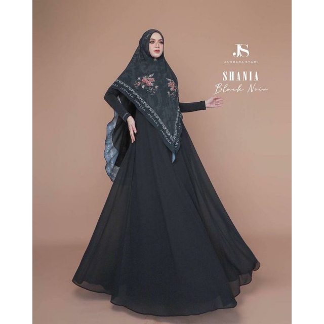 Shania Basic Black Noir by Jawhara Syari