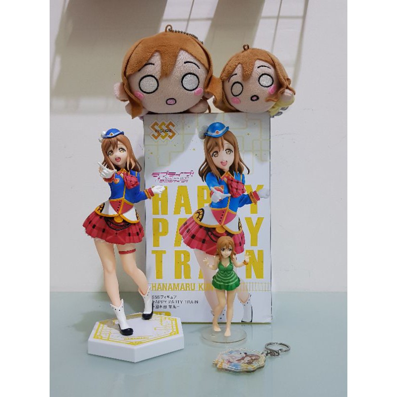 Hanamaru Kunikida Love live sunshine package happy party train figure nesoberi murah official