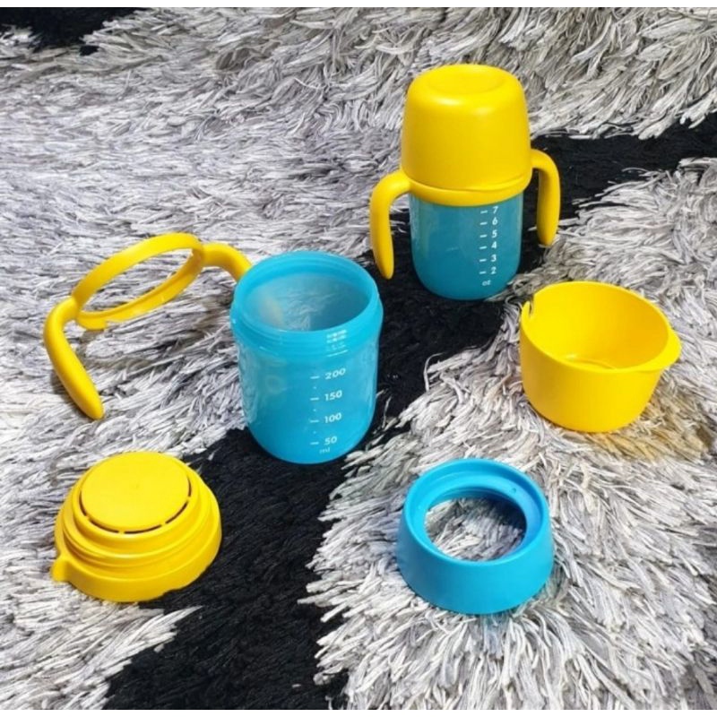 preloved Tupperware twinkle training cup botol minum bayi tiwi todz
