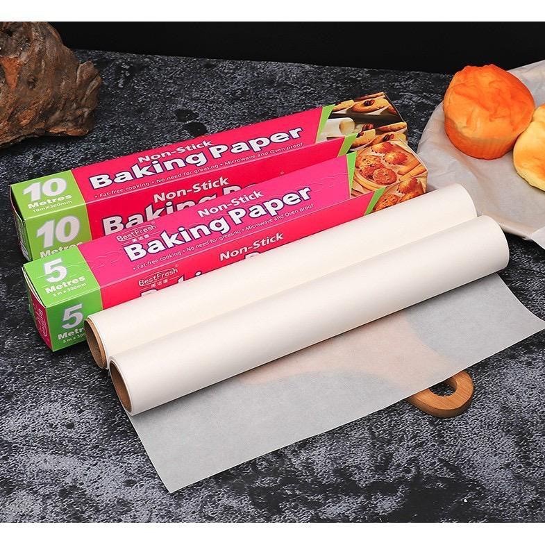 Baking Paper Alas Roti Kertas Panggang Oil Alas Kue Pembungkus - 30cm x 5 Meter