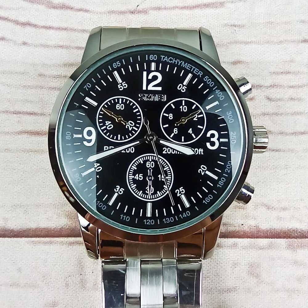 Jam Tangan Analog Pria Original SKMEI Water Resitant 30m - 9070CL