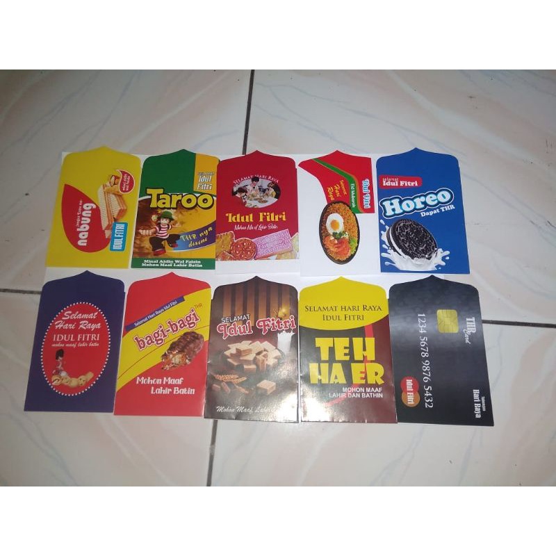 

Amplop Lebaran murah satuan