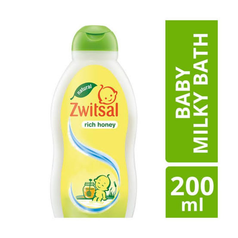 Jual Zwitsal Rich Honey Baby Milk & Bath 200ml | Shopee Indonesia