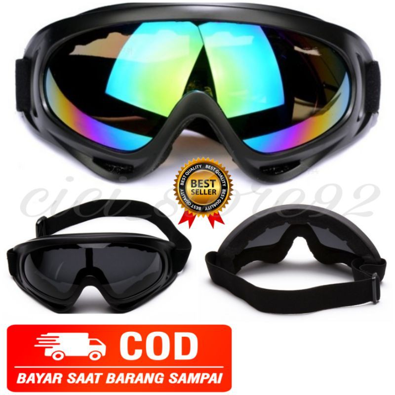 TaffSPORT Kacamata Goggles Ski UV400