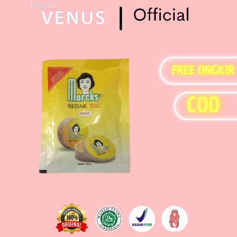 Marcks Bedak Tabur Refill Sachet isi 20 gram