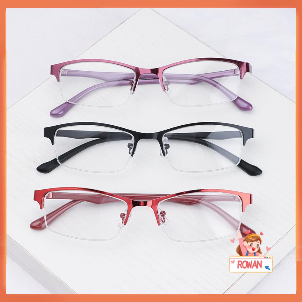 Kacamata Myopia Model Half Frame Untuk Wanita