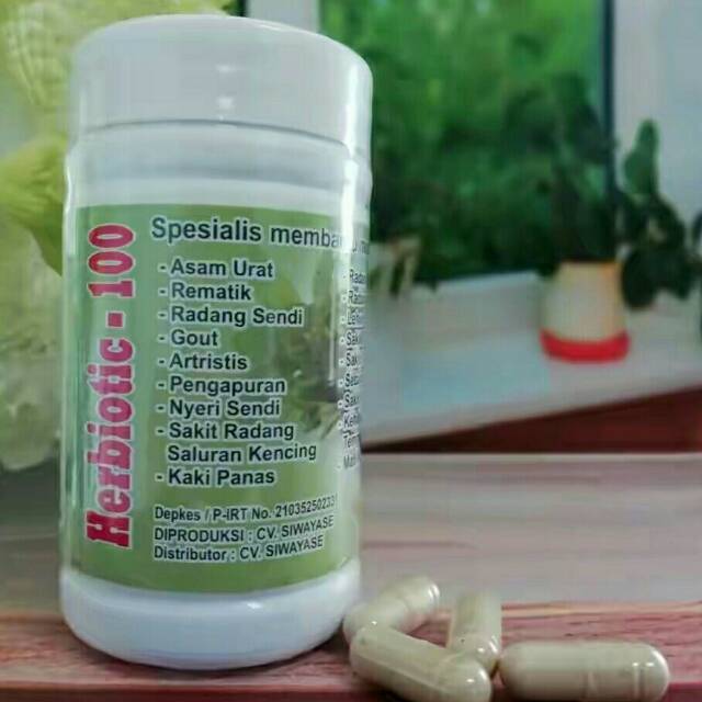 Herbiotic 100 original [HARGA GROSIR LEBIH MURAH]