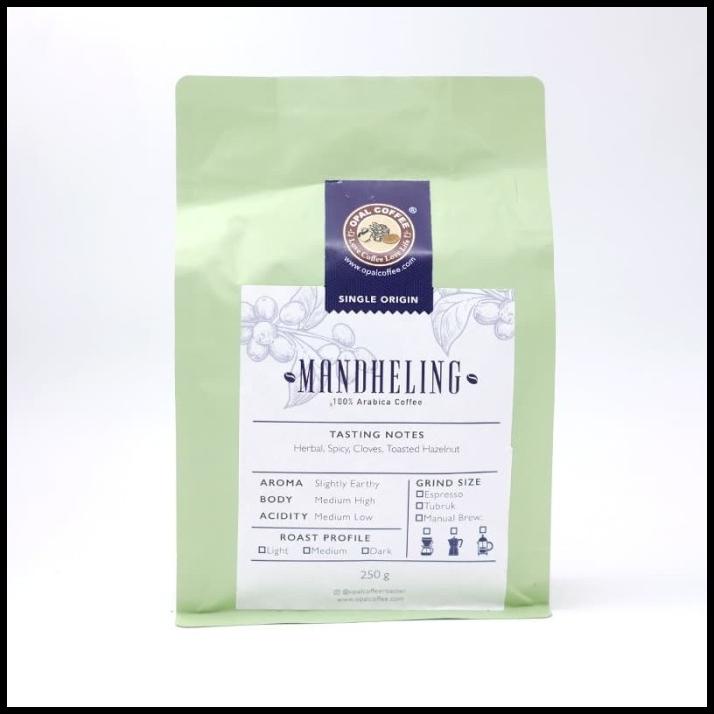

Opal Coffee - Mandheling Arabica Roasted Beans 250G