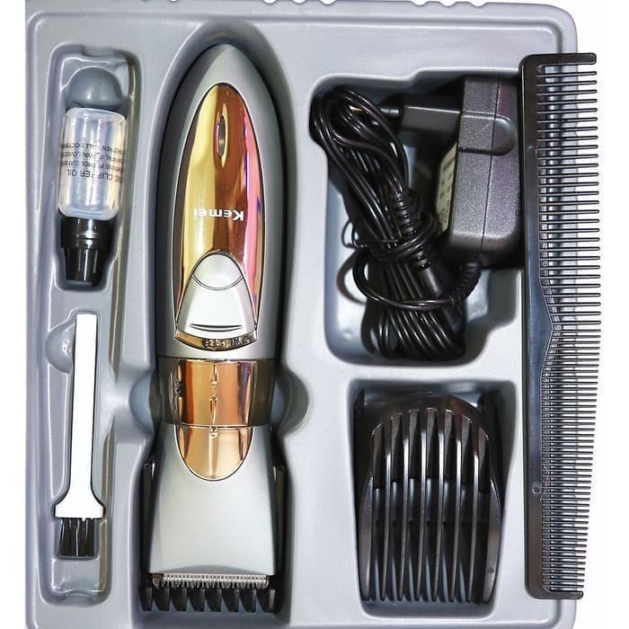 Alat Cukur Kemei Km-605 Rechargeable Hair Clipper Waterproof km605