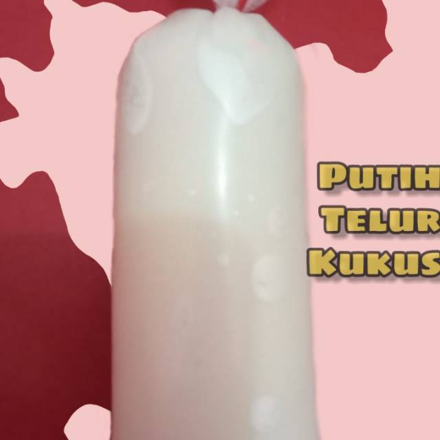 

Putih telur kukus murah 140 gram