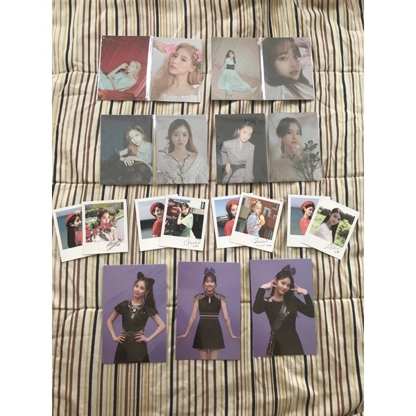 kihno photocard set loona heejin chuu gowon jinsoul polaroid concept zone cz summer package sumpack 