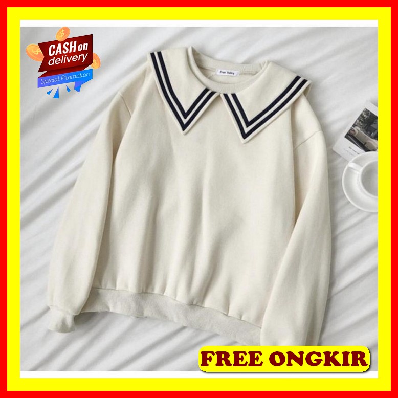 Live You Sweater Basic Outerwear Sweter Unisex Oversize Xxl Ootd Remaja Wanita Polos Terlaris | Baju