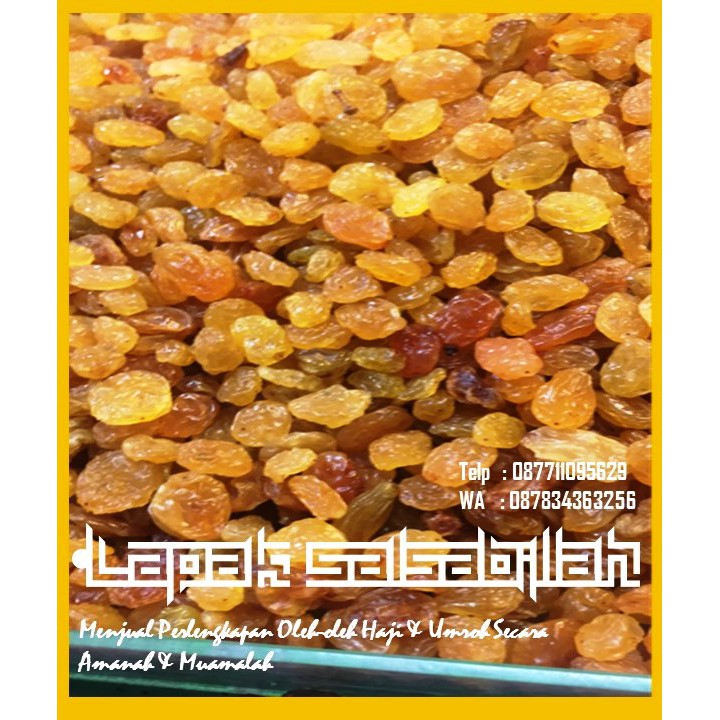 

Kismis Kristal Raisins 500gr Oleh-oleh Haji dan Umroh