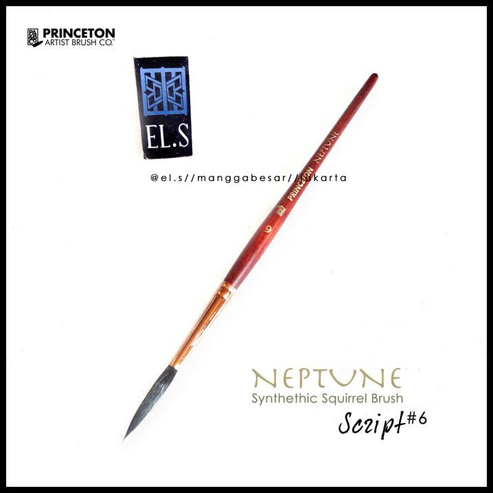 

Diskon Princeton Neptune Brush Script Liner 6 ( Kuas Lukis )
