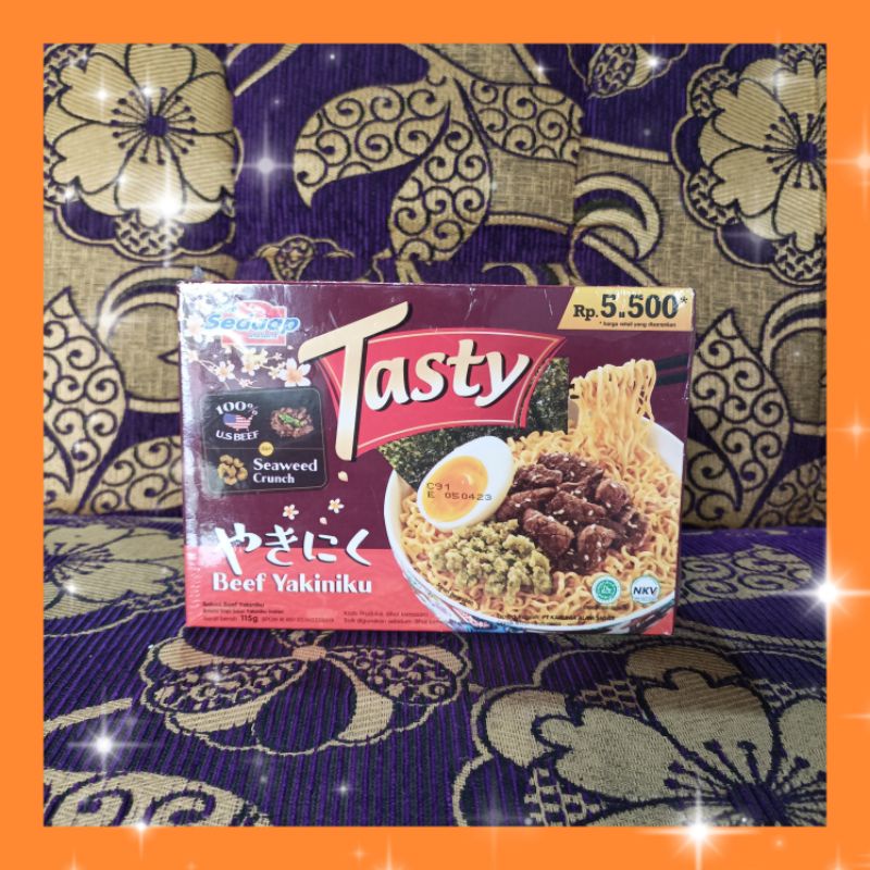 Jual Mie Sedaap Instant Tasty Beef Yakiniku 115 G Shopee Indonesia