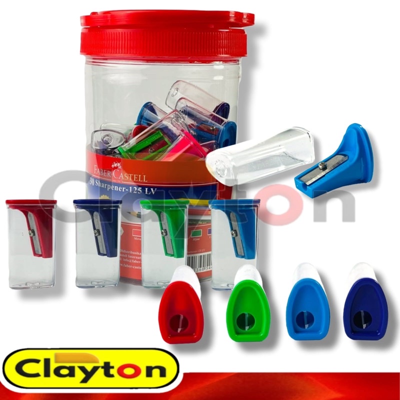 

Rautan Sharpener Faber Castell 125 LV Serutan 5 Warna
