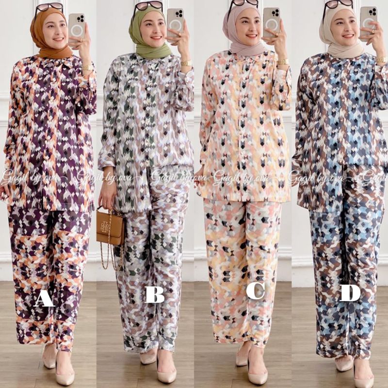 ZANNA SET GAGIL SET PREMIUM ORIGINAL 100% BY GAGIL FASHION BY OVA