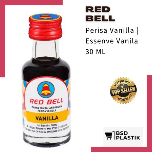 

Redbell Vanilla Perisa Vanilla Perasa Vanila Perisa Makanan Red Bell Vanilla 30 ml