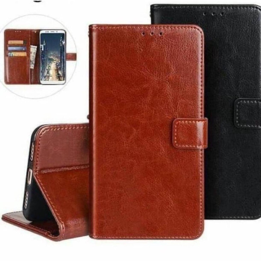 Sarung Flip Case Wallet Sarung Dompet Kulit Samsung NOTE 5 8 9 10 PRO 10+ 20 ULTRA