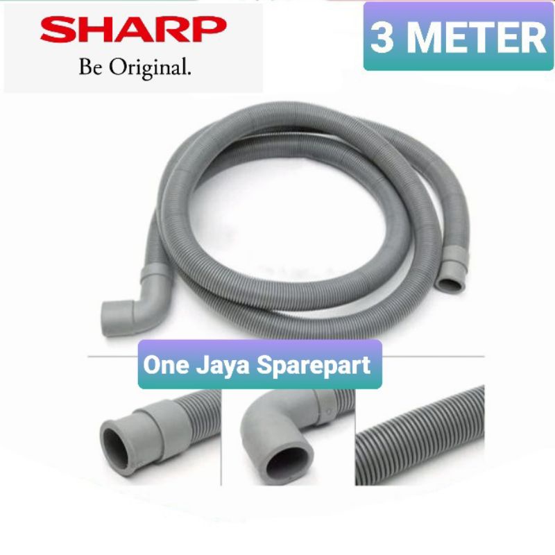 Selang pembuangan air mesin cuci Sharp front loading 3 meter