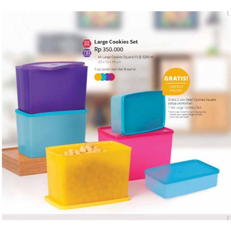 Moorlife Large Cookies Set/Promo/Toples/Hampers