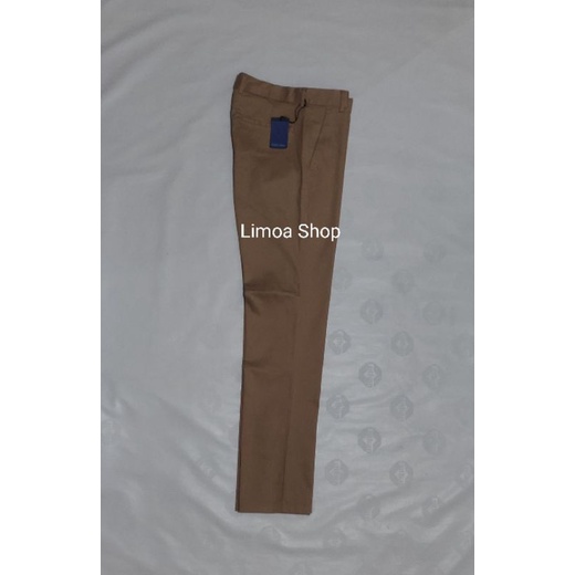 Celana Chino STANLEY ADAMS Khaki Slimfit Bahan Stretch / Melar  SA 22